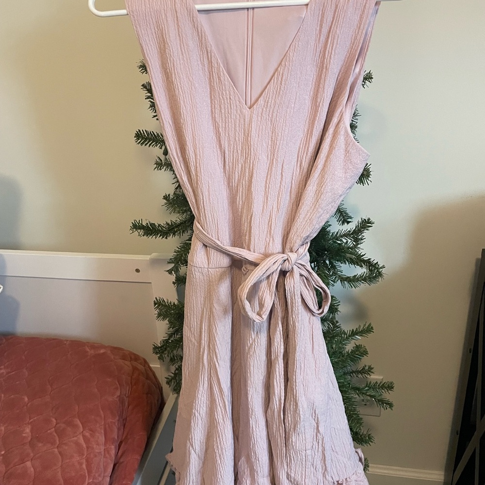 Calvin Klein Blush Pink Midi Dress